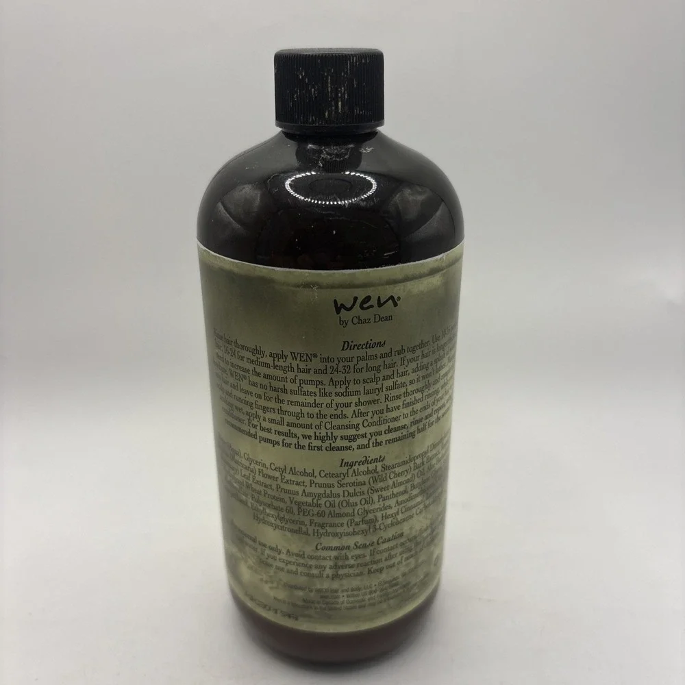 WEN By Chaz Dean Sweet Almond Mint Cleansing Conditioner 16 oz Sealed NO PUMP